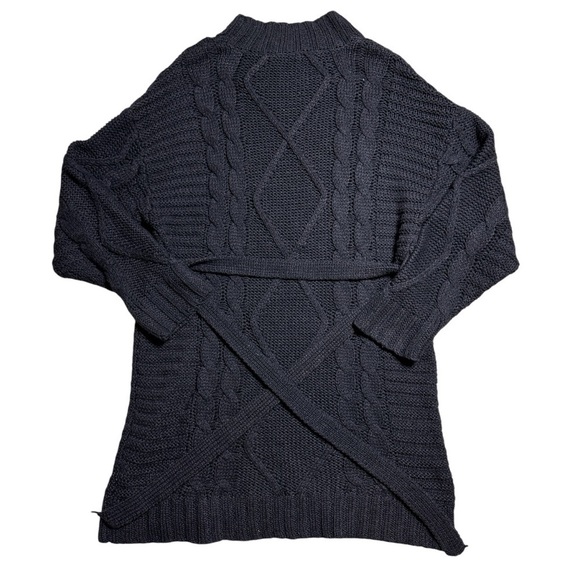 Anthropologie Amandi Chocolate Brown Long Sleeve Sweater Dress Womens US S - Picture 9 of 10